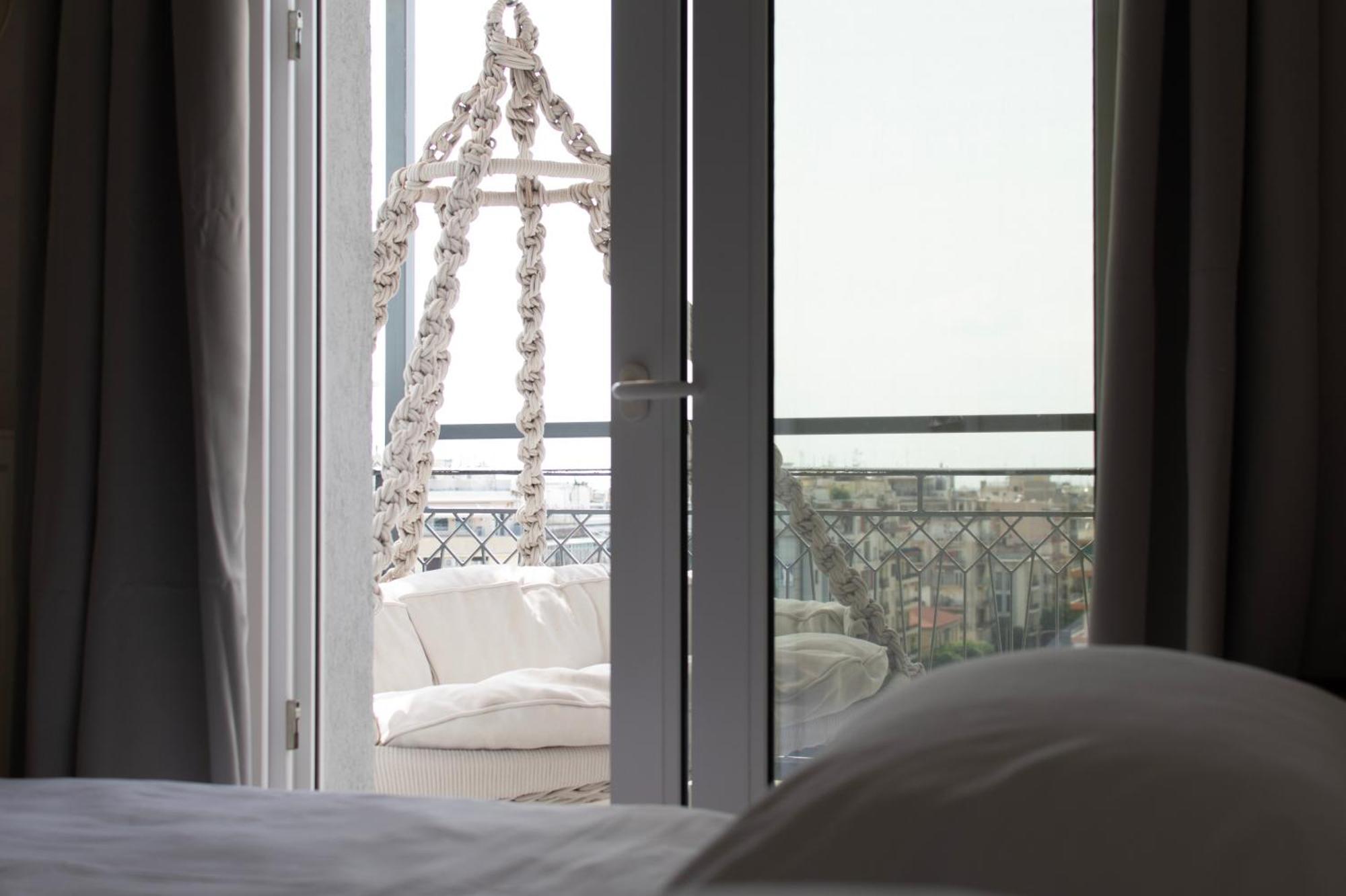 Arch View Apartment Salonicco Esterno foto